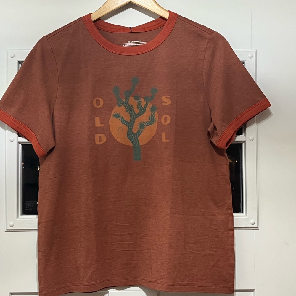 REI COOPERATIVE Old Sol SS Tee Woman’s Large